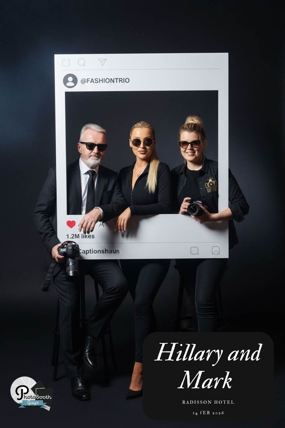 AI-transformed Instagram fashion shoot